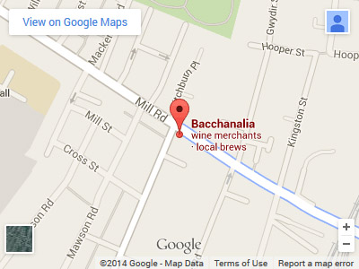 Bacchanalia Mill Road Map
